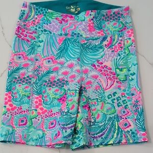 Lilly Pulitzer Vibrant Patterned Bike Shorts